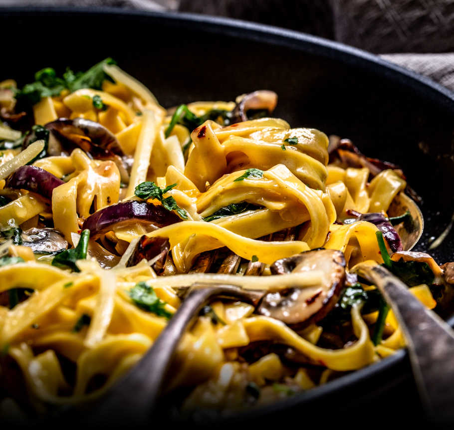 Simple Silky Tagliatelle