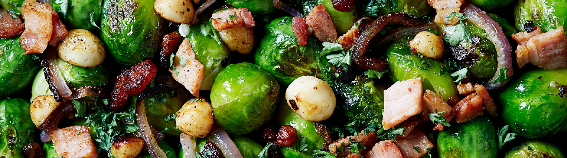 Dromona Buttery Bacon Sprouts Recipe